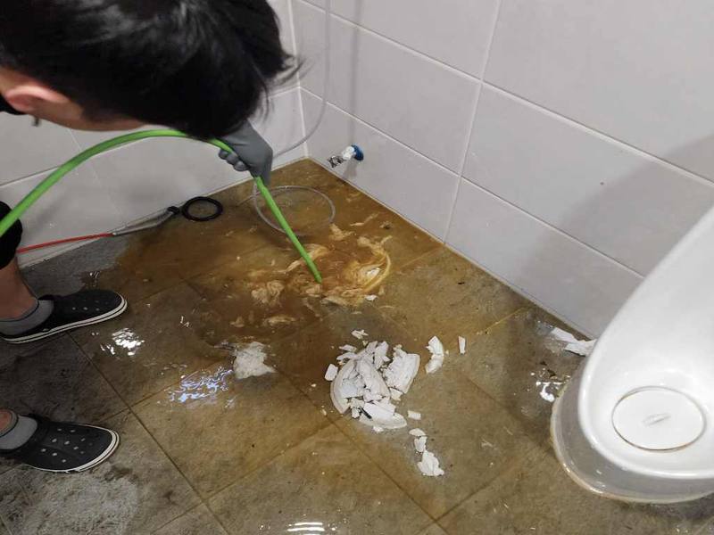 화성 역류 작업사례 2